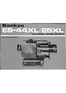 Sankyo ES 44 manual. Camera Instructions.